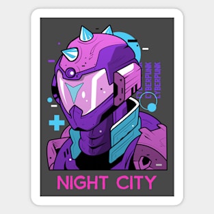 Cyberpunk 2077 Night City Magnet